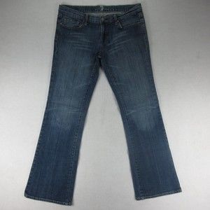 7 For Mankind Jeans Womens Bootcut Size 30 x 29 Medium Wash Denim Cut #704481